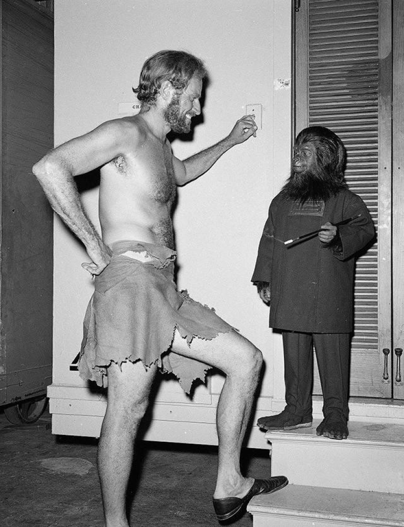 Behind the scenes of your favorite movies - 50 photos that reveal the secrets of filming