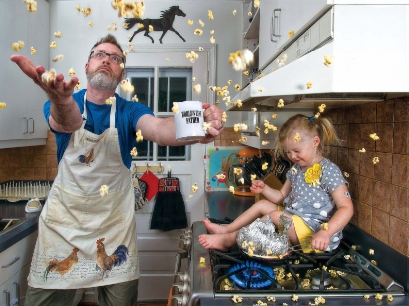 Being a dad is not easy ... a selection of funny photos
