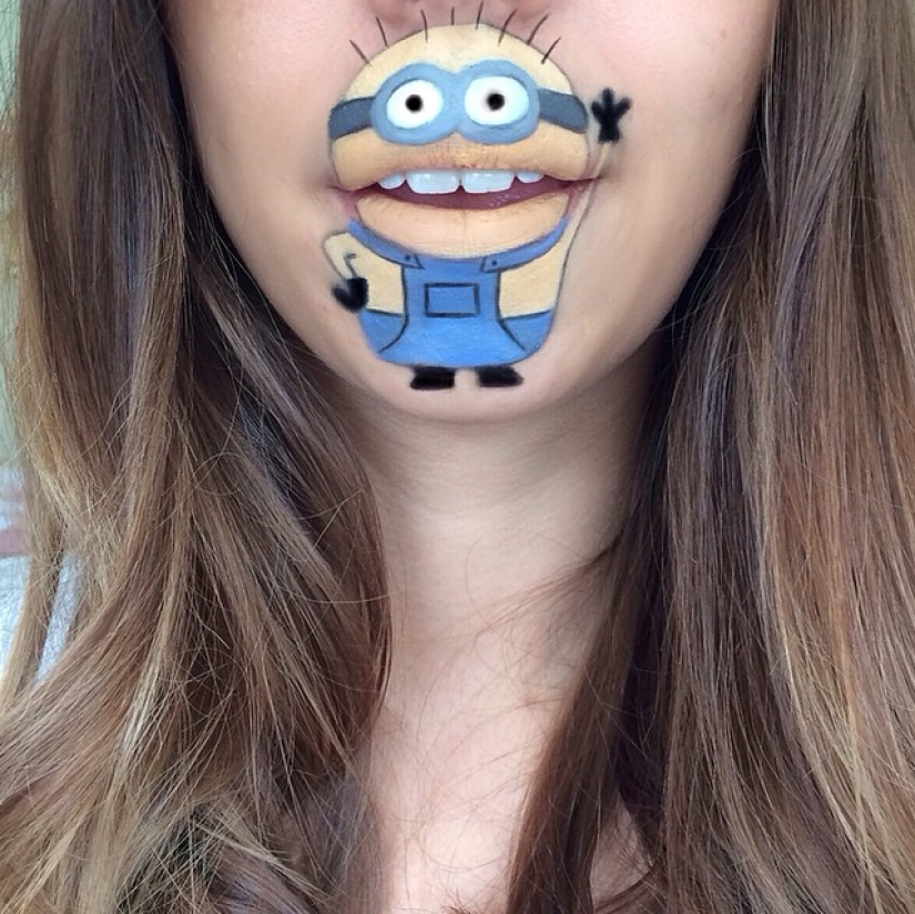 Best lip body painting Best lip body painting
