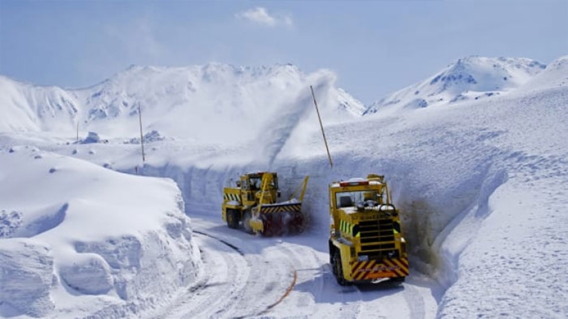 Bienvenidos a la carretera con más nieve del mundo