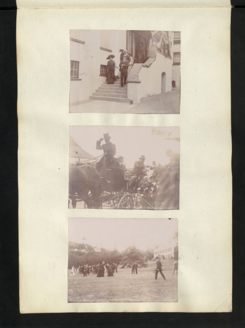 Black and white St. Helena Island