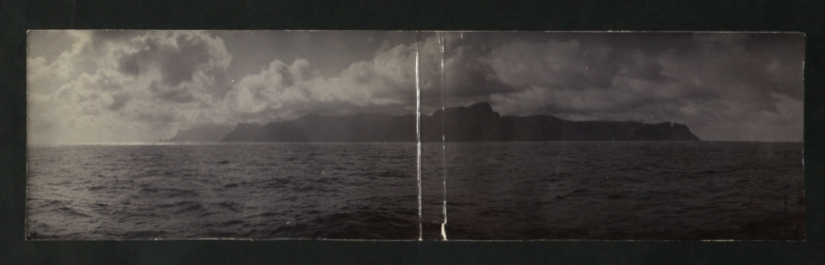 Black and white St. Helena Island