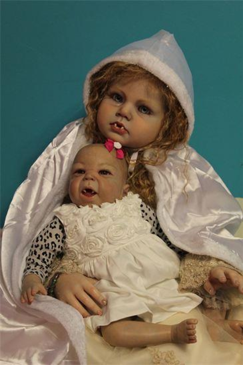 Bloodsuckers and spinogryz: non-child dolls from Bin Shanin