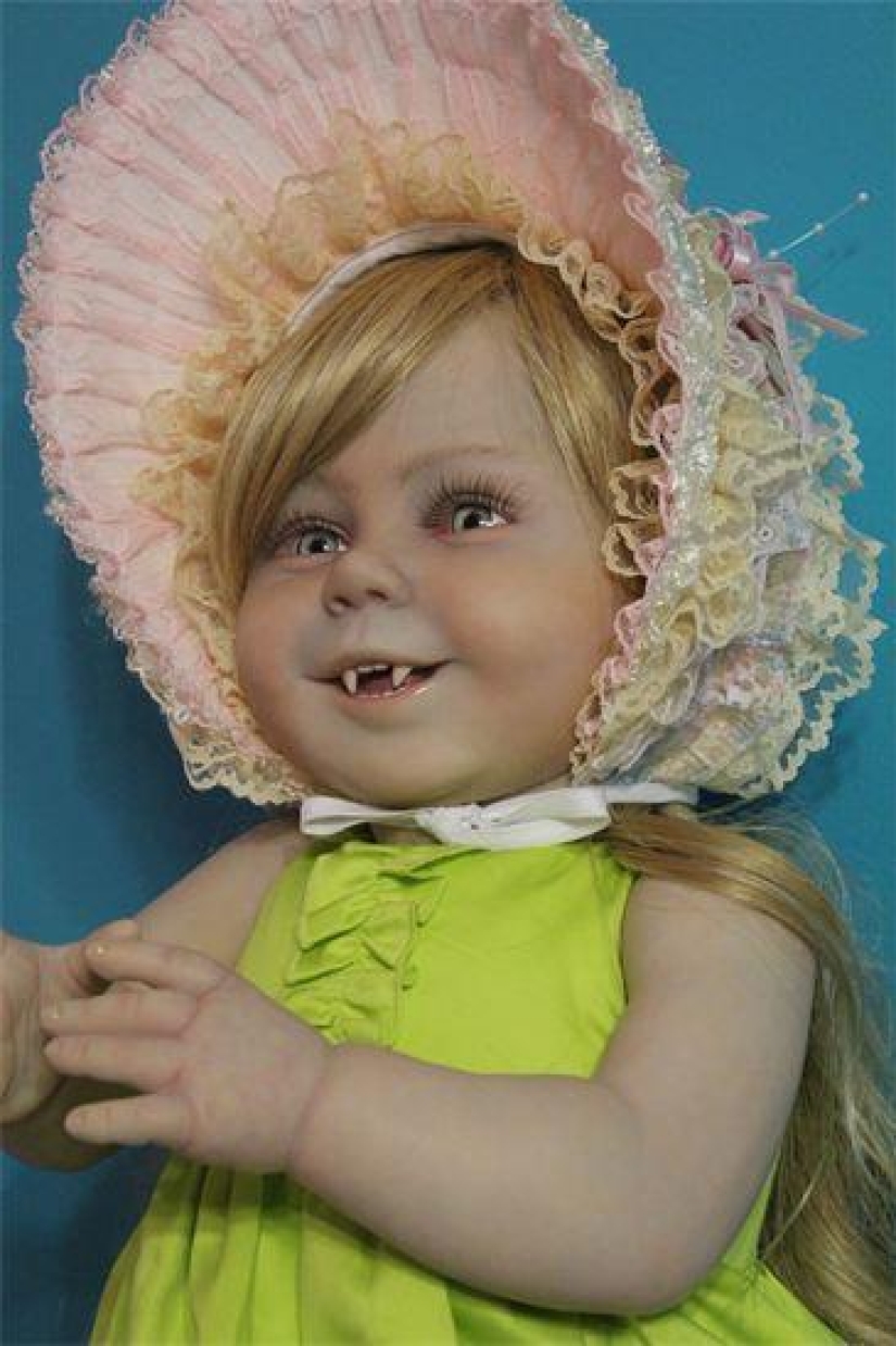 Bloodsuckers and spinogryz: non-child dolls from Bin Shanin