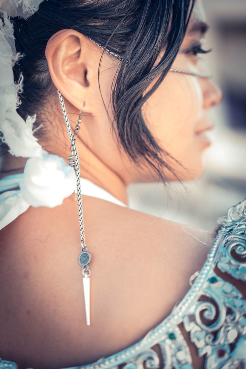 Boda futurista en el Festival Burning Man Boda futurista en el Festival Burning Man