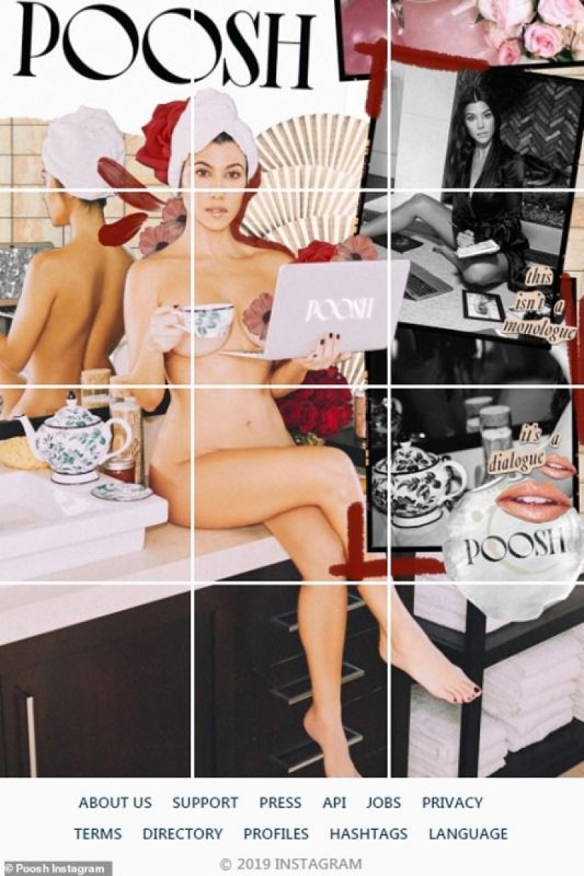 Body — in action: Kourtney Kardashian starred nude to advertise her own business project Body — in action: Kourtney Kardashian starred nude to advertise her own business project