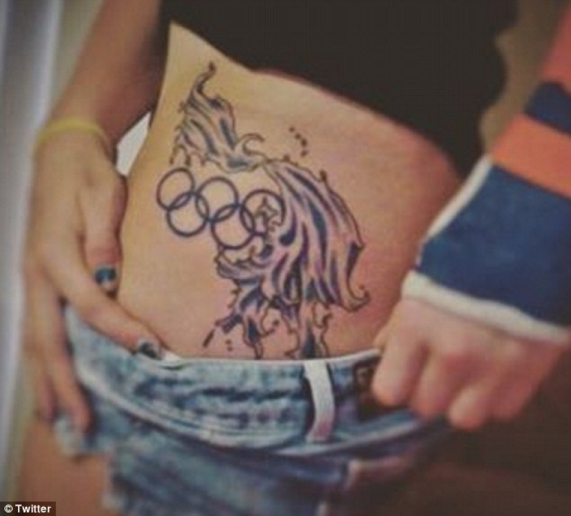 Body Notes: Unexpected tattoos of Olympic athletes