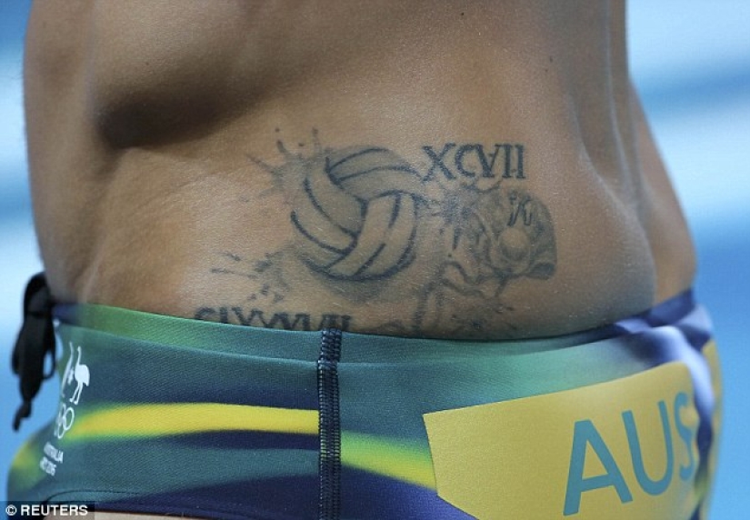 Body Notes: Unexpected tattoos of Olympic athletes