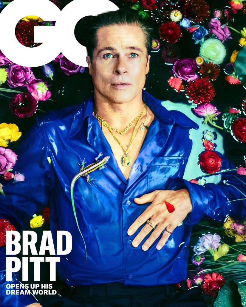 Brad Pitt en la imagen de Ofelia y lo principal de su entrevista con la revista GQ Brad Pitt en la imagen de Ofelia y lo principal de su entrevista con la revista GQ