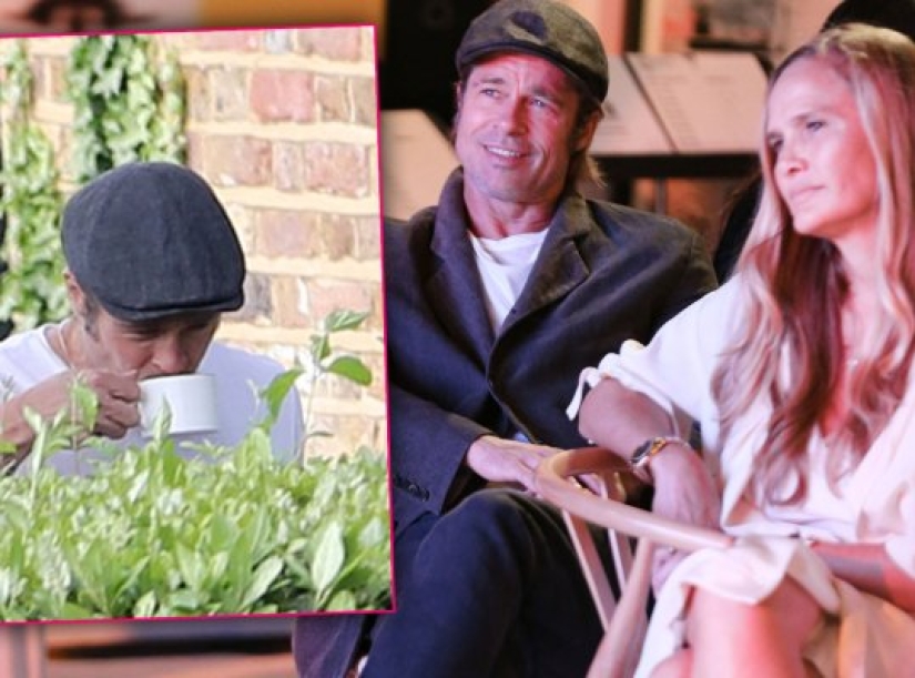 Brad Pitt has found a replacement for Angelina Jolie, and she is a spiritual healer