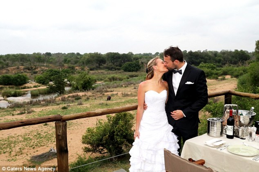 British couple lost their wedding photos, but even glad about it British couple lost their wedding photos, but even glad about it