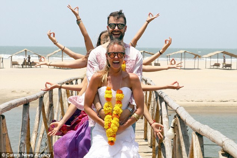 British couple lost their wedding photos, but even glad about it British couple lost their wedding photos, but even glad about it