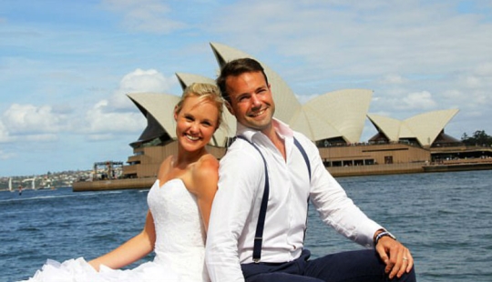 British couple lost their wedding photos, but even glad about it