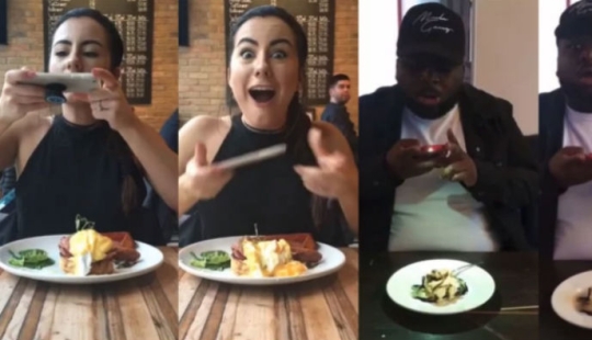 Británico Destruye la Comida de Sus Amigos adictos a Instagram y Dispara Su Reacción Británico Destruye la Comida de Sus Amigos adictos a Instagram y Dispara Su Reacción