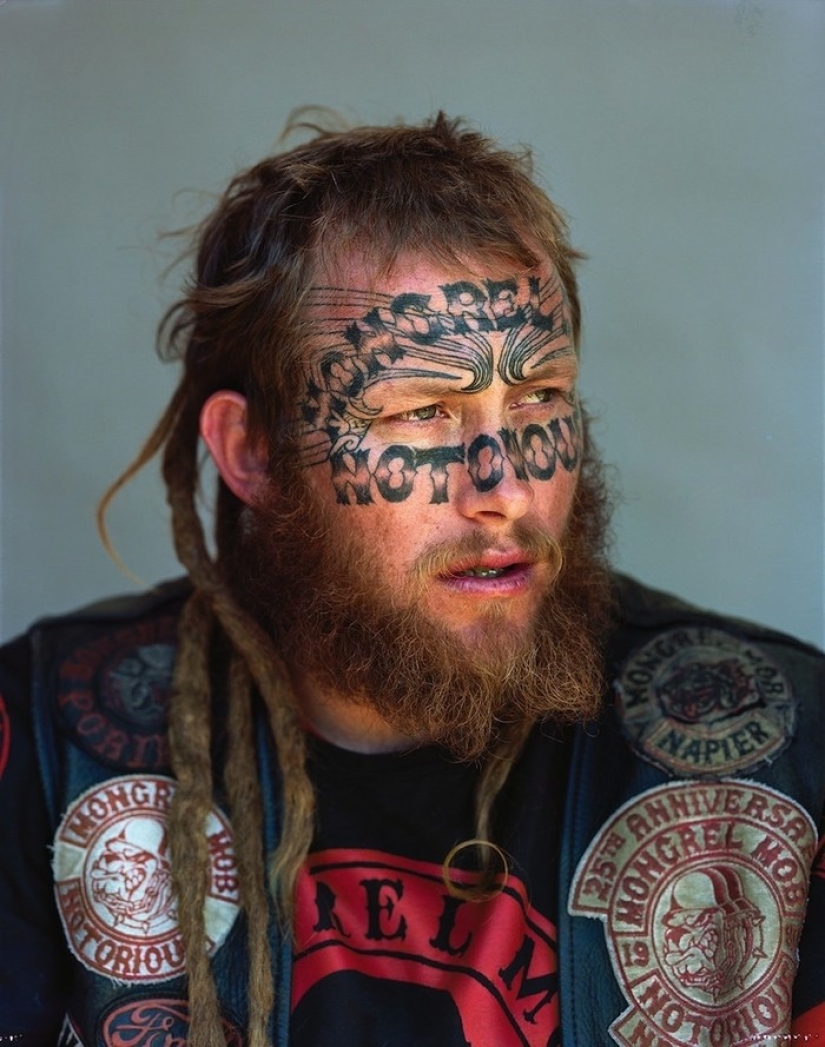 Brutal New Zealand group Mighty Mongrel Mob