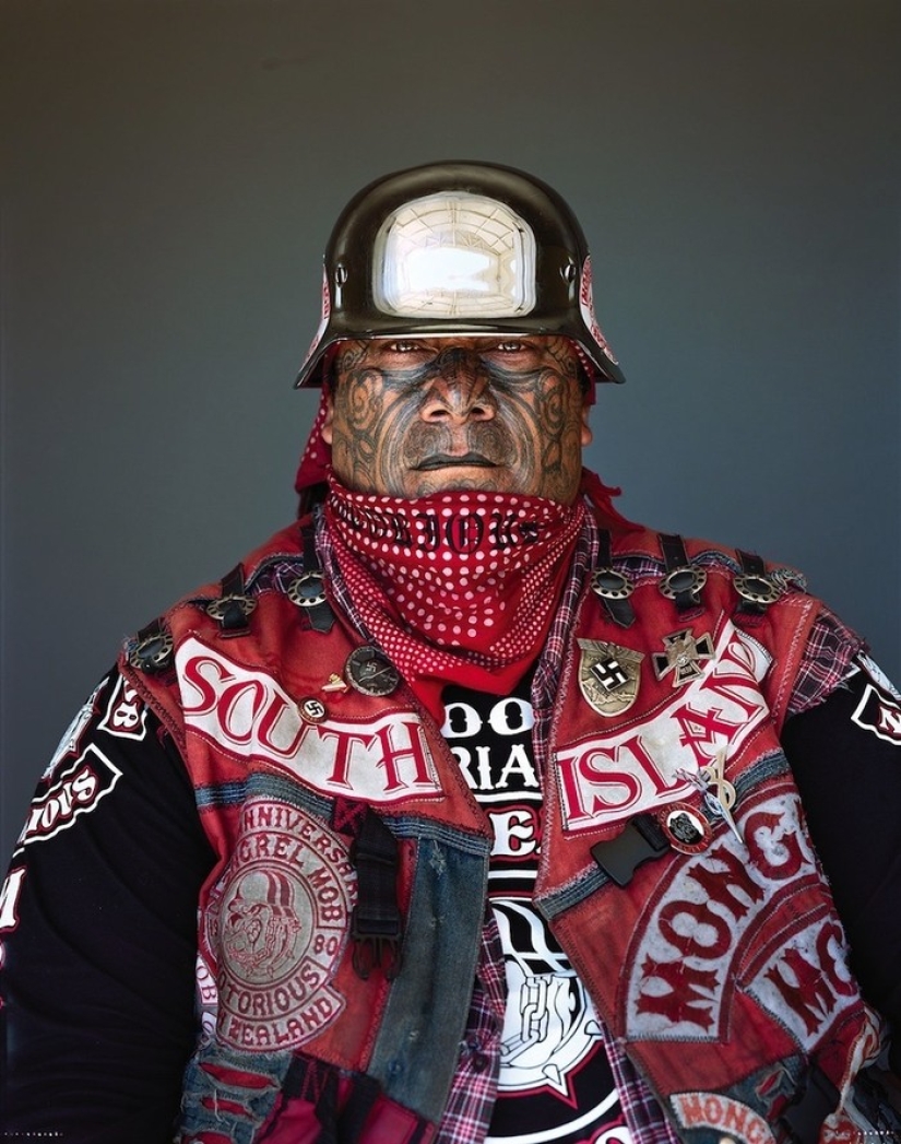 Brutal New Zealand group Mighty Mongrel Mob
