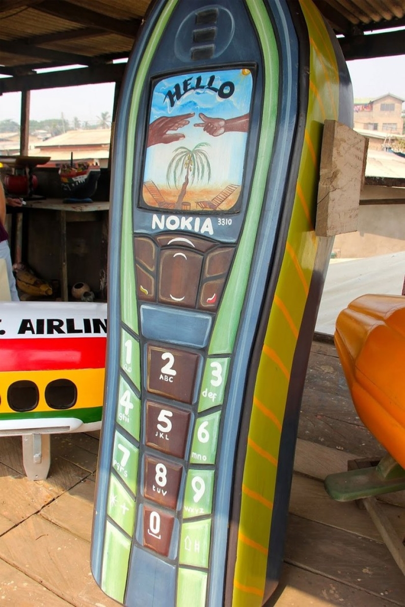 Bueno, ataúdes muy creativos de Ghana