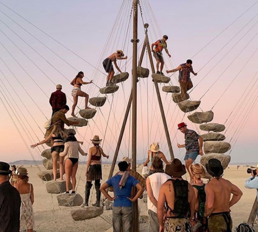 Burning Man 2019: metamorfosis en un desierto caliente Burning Man 2019: metamorfosis en un desierto caliente