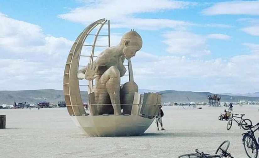 Burning Man 2019: metamorfosis en un desierto caliente Burning Man 2019: metamorfosis en un desierto caliente