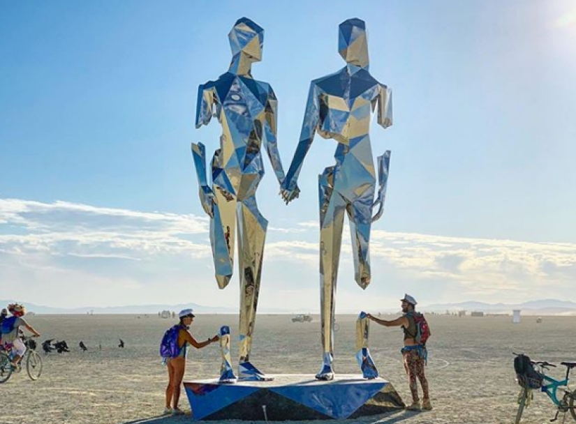 Burning Man 2019: metamorfosis en un desierto caliente Burning Man 2019: metamorfosis en un desierto caliente