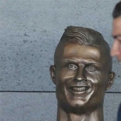 Bust of Cristiano Ronaldo Unveiled in Portugal