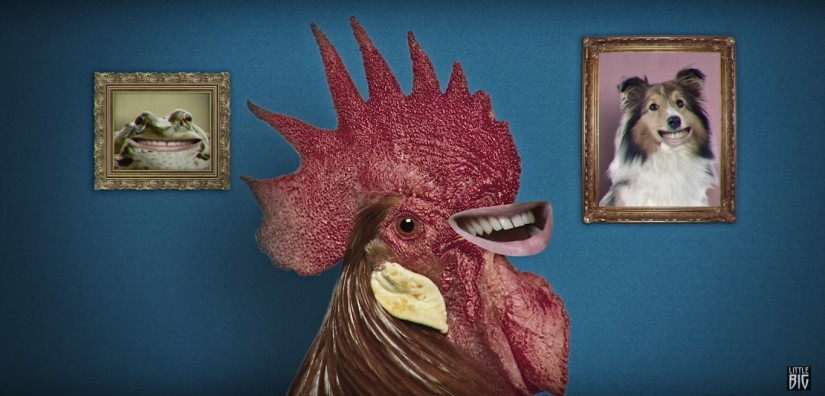 Calentar y ensayar: el baile del nuevo clip de la banda LITTLE BIG puede convertirse en un meme