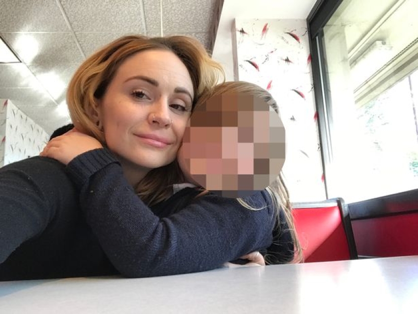 Candid parenting: the stripper claims that working in the sexual sphere helps her to be a good mother