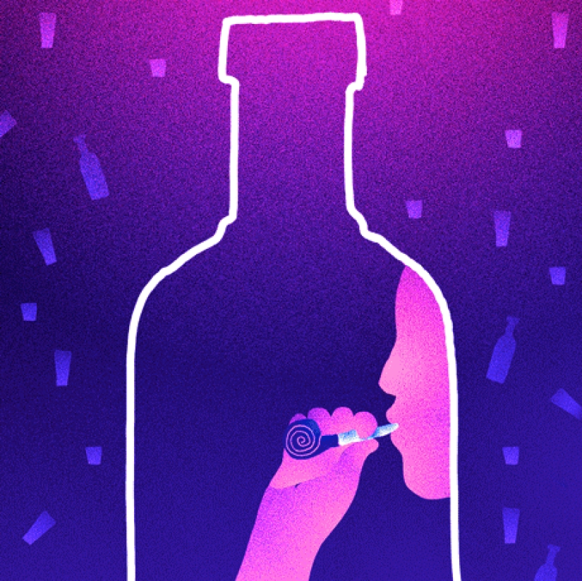 Cantante emocional, gnomo bailarín y mucho más: se han publicado 25 GIF principales de 2018