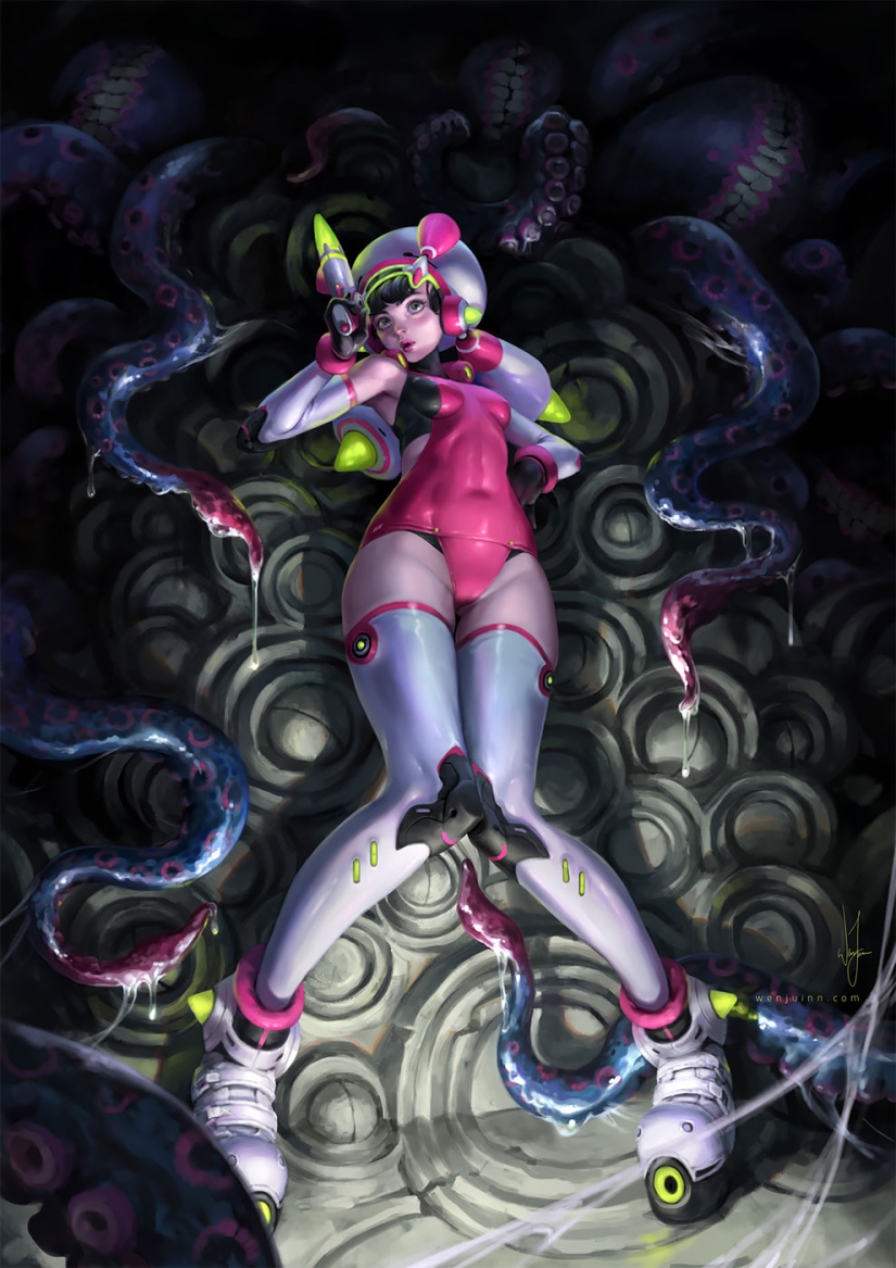 Caramel girls by a Malaysian artist