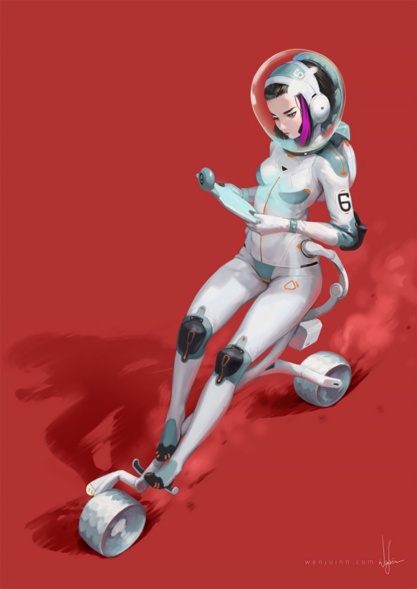 Caramel girls by a Malaysian artist