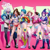 Caramel girls by a Malaysian artist