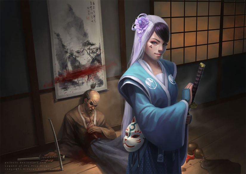 Caramel girls by a Malaysian artist