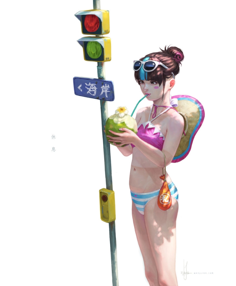 Caramel girls por un artista malayo