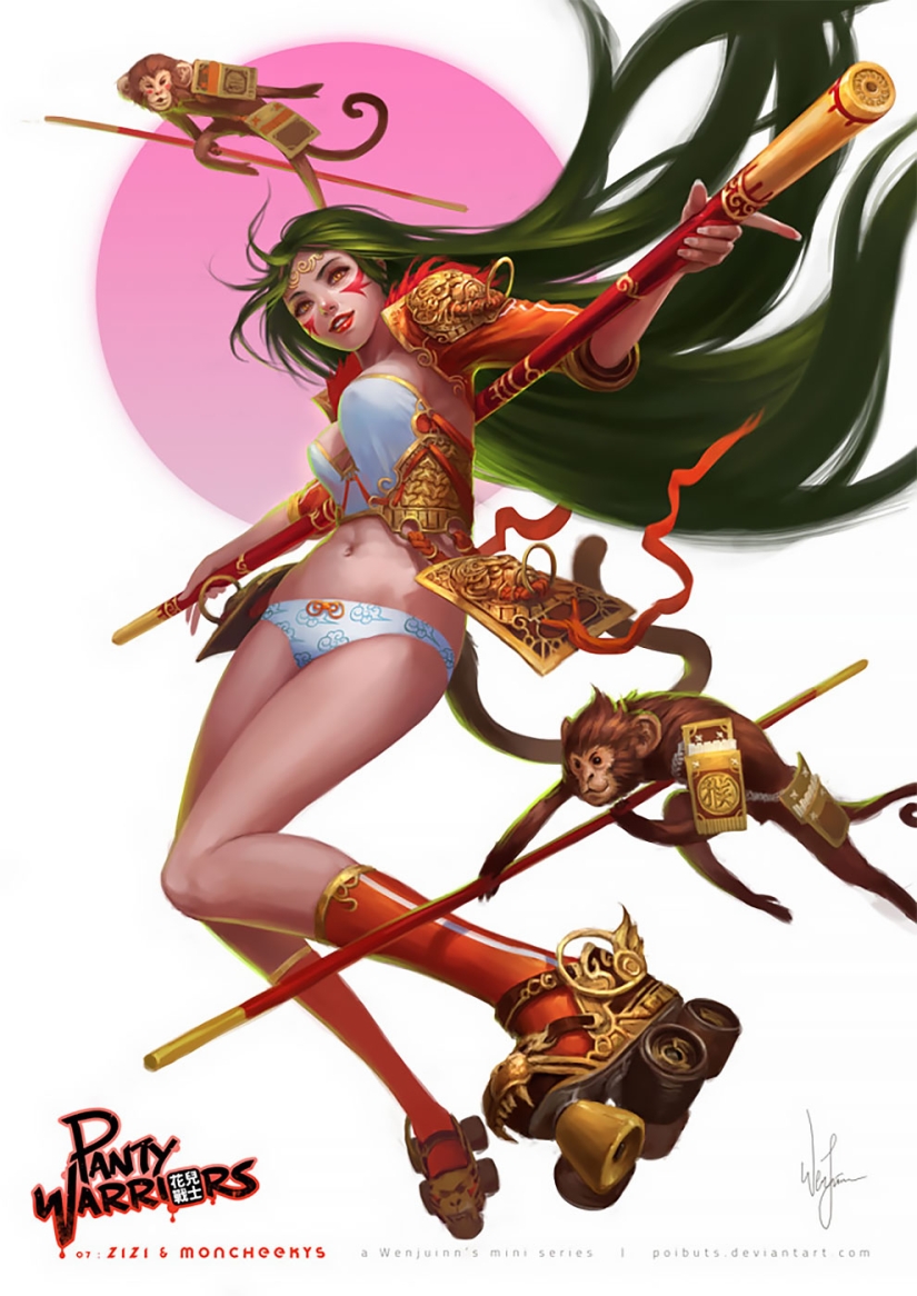 Caramel girls por un artista malayo