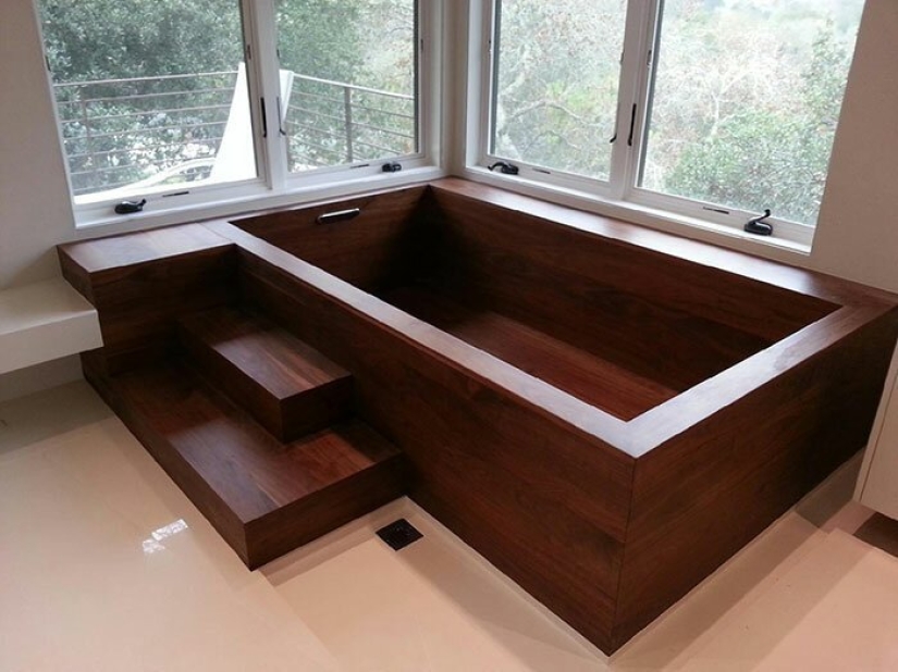 Carpenter-shipbuilder creates stunning wooden baths