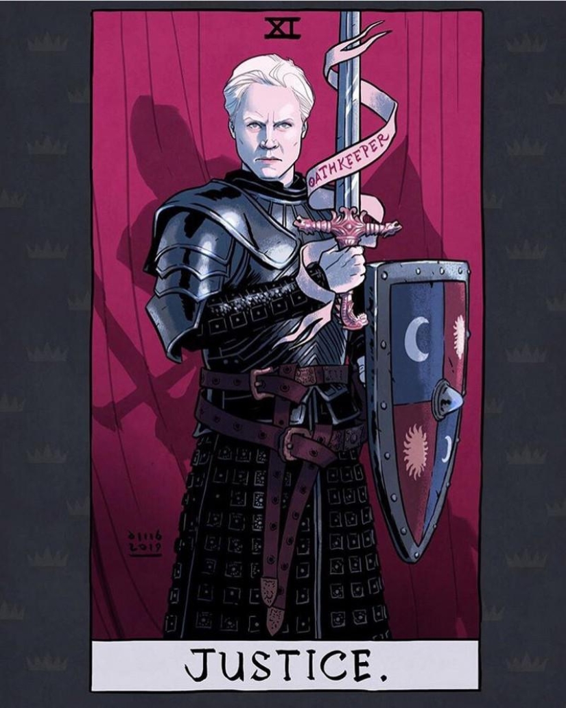 Cartas del tarot basadas en "Juego de Tronos" Cartas del tarot basadas en "Juego de Tronos"