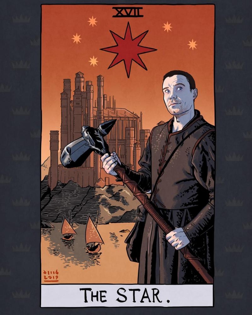 Cartas del tarot basadas en "Juego de Tronos" Cartas del tarot basadas en "Juego de Tronos"