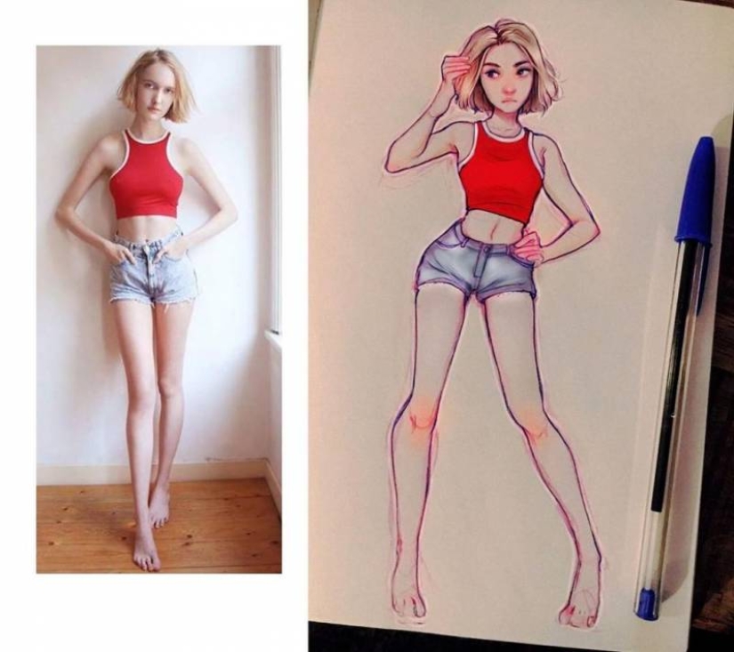 Cartoon transformation: a Dutch artist turns people into cartoon characters