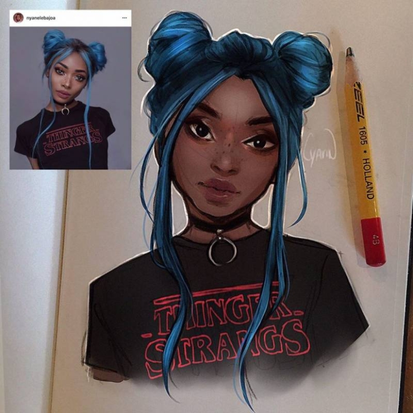 Cartoon transformation: a Dutch artist turns people into cartoon characters