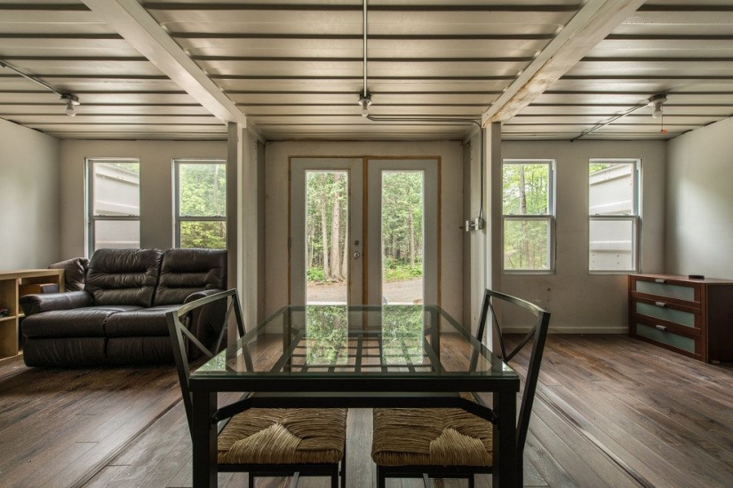 Casa de ensueño con contenedor de envío de $ 3,400