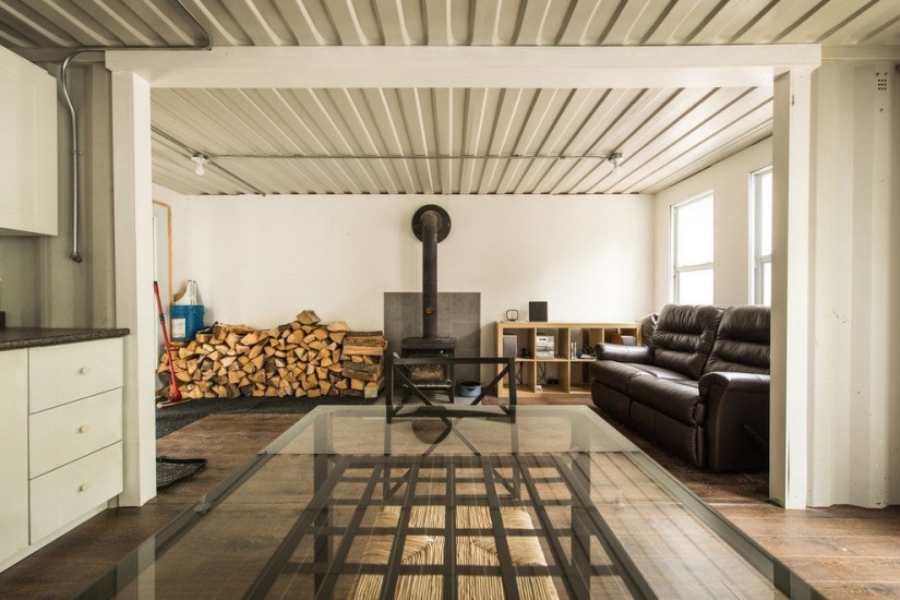 Casa de ensueño con contenedor de envío de $ 3,400