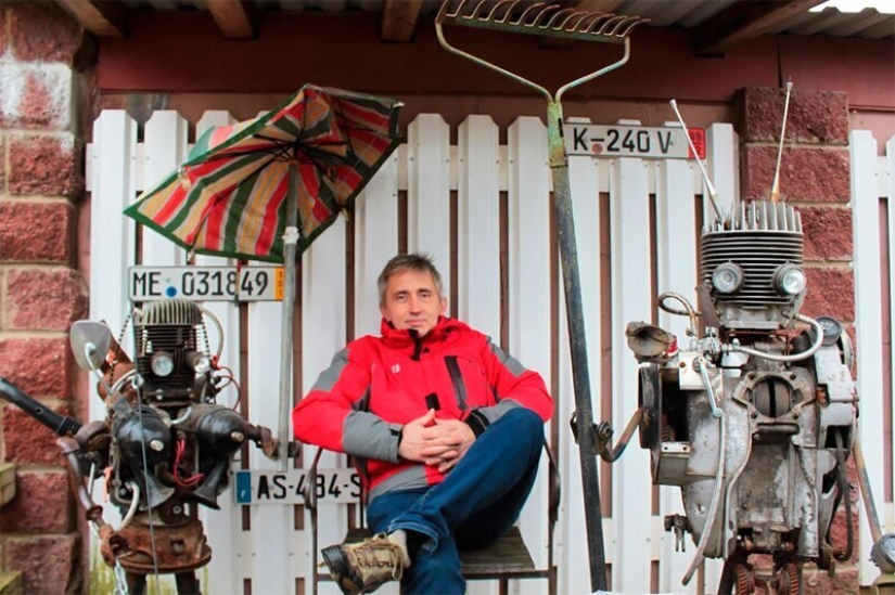 Casa mágica en Sergievo: dacha sobre ruedas y museo steampunk