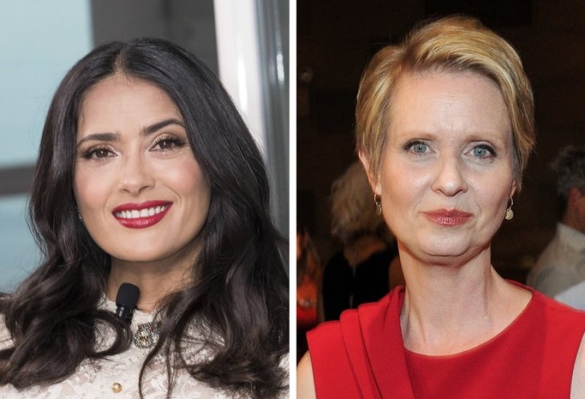 Celebrities of the same age: who looks better?