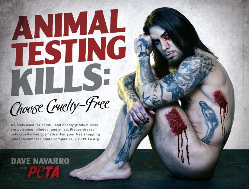Celebrities who Stripped Off to Participate in PETA's Anti-Mech Campaign Celebrities who Stripped Off to Participate in PETA's Anti-Mech Campaign