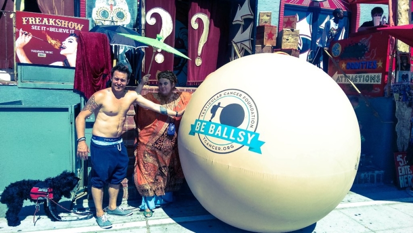 Chicos, agárrense a sus bolas