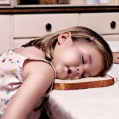Children who can fall asleep absolutely anywhere