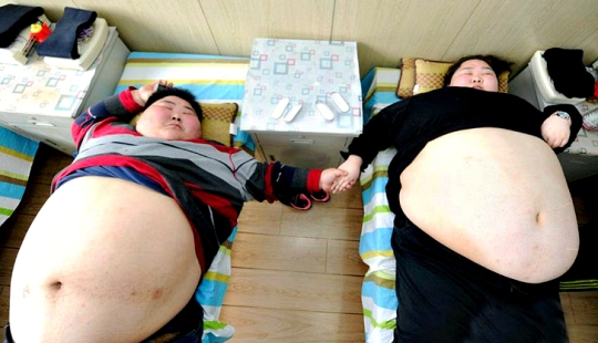 China's Fattest couple wants to lose weight to have a baby