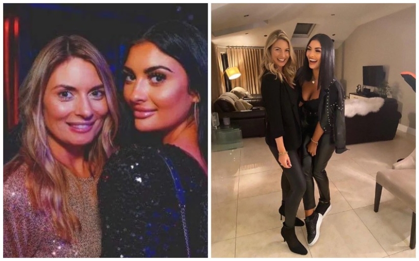 Chorus girls: A 40-year-old mother is often considered the sister of a 21-year-old daughter