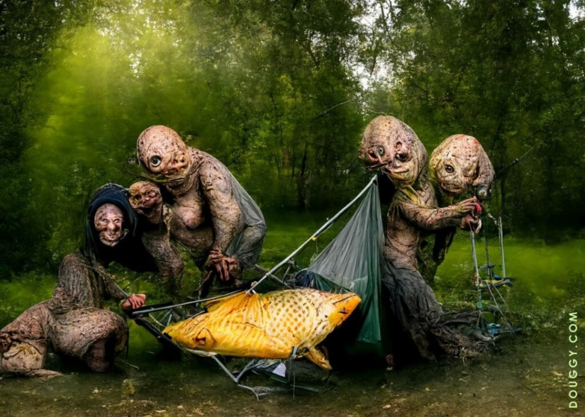 Chthon and darkness in the paintings of Lovecraftian Douggy Pledger Chthon and darkness in the paintings of Lovecraftian Douggy Pledger