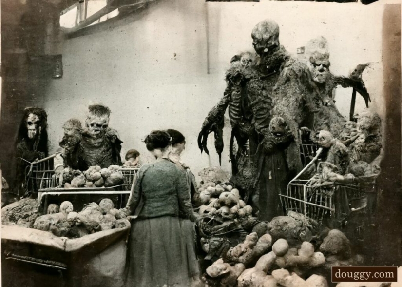 Chthon y la oscuridad en las pinturas de la lovecraftiana Douggy Pledger